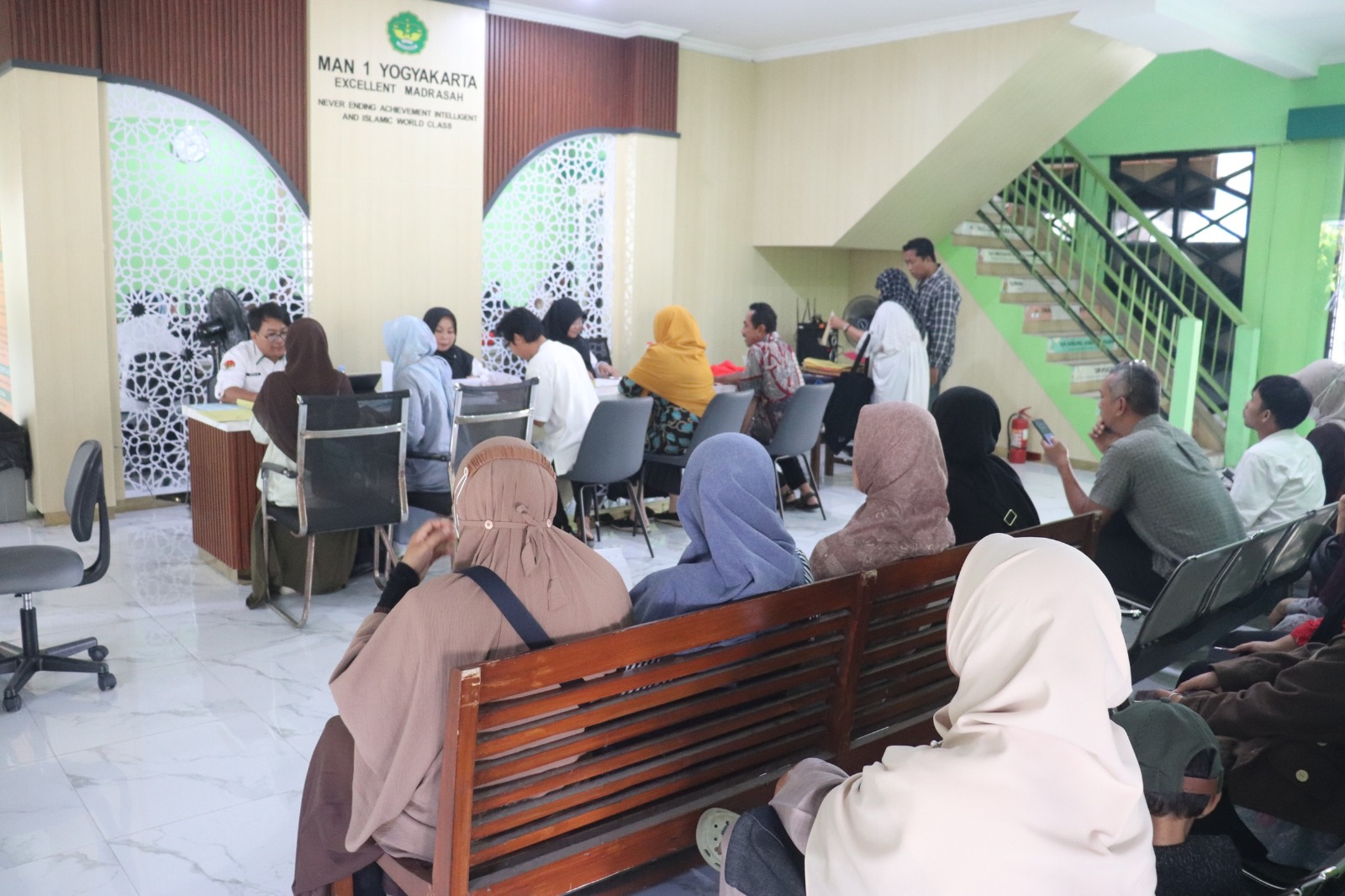 300 Pendaftar Padati MAN 1 Yogyakarta di Hari Kedua Penyerahan Berkas PMB